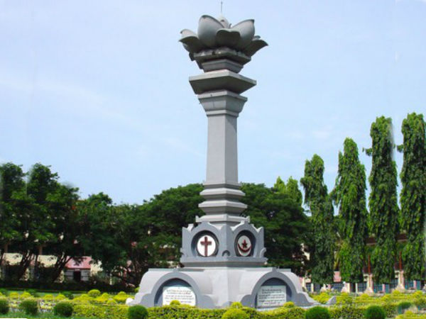 12. സര്വ്വ ധര്മ്മ ഐക്യ സ്തംഭ