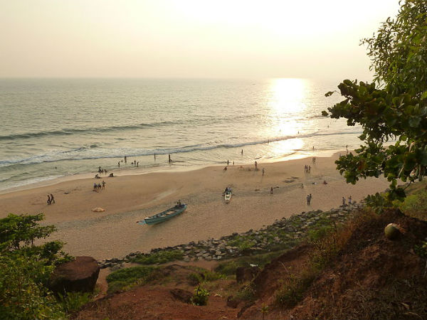 34. വര്ക്കല ബീച്ച്, തിരുവനന്തപുരം