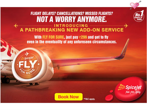 VALENTINES OFFERS: Missed your flight? No worries, Fly within 24 hours for just Rs.299 VALENTINES OFFERS: Missed your flight? No worries, Fly within 24 hours for just Rs.299