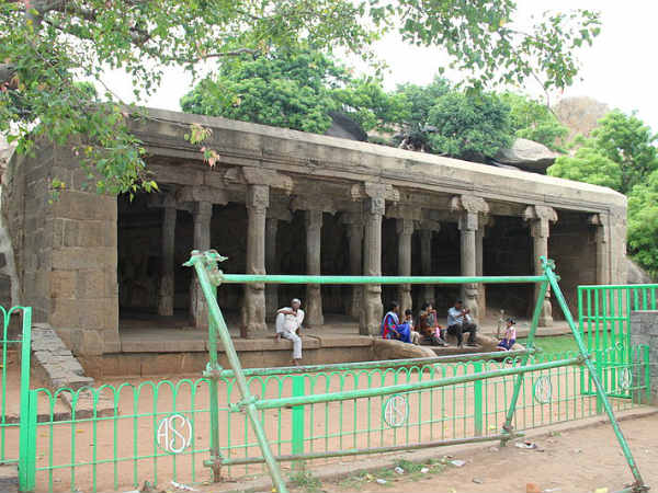 10. കൃഷ്ണാ ഗുഹാ ക്ഷേത്രം, തമിഴ്നാട്