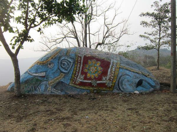 ആനയുടെ തലയോട്ടി