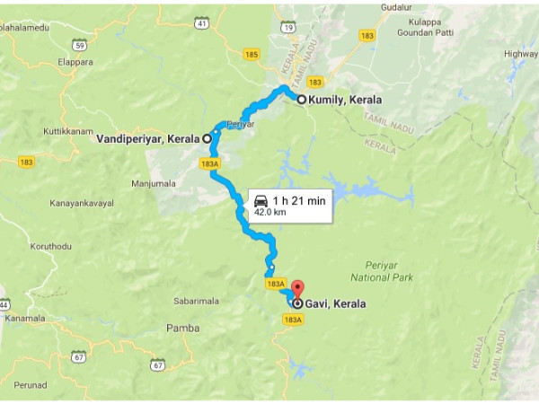കുമളിയിൽ നിന്ന്
