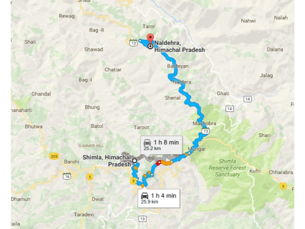 02. നാൽദേര, 26 കി മീ