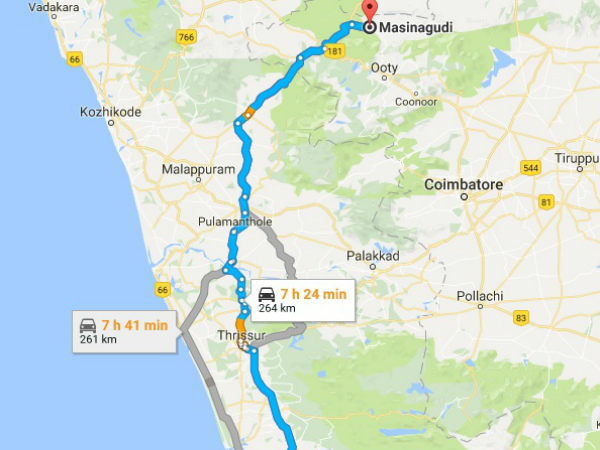 കൊച്ചിയില് നിന്നും വരുമ്പോള്
