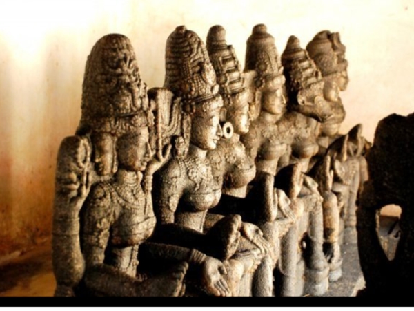 ദേവീരൂപങ്ങളിലുള്ള സപ്ത മാതാക്കള്