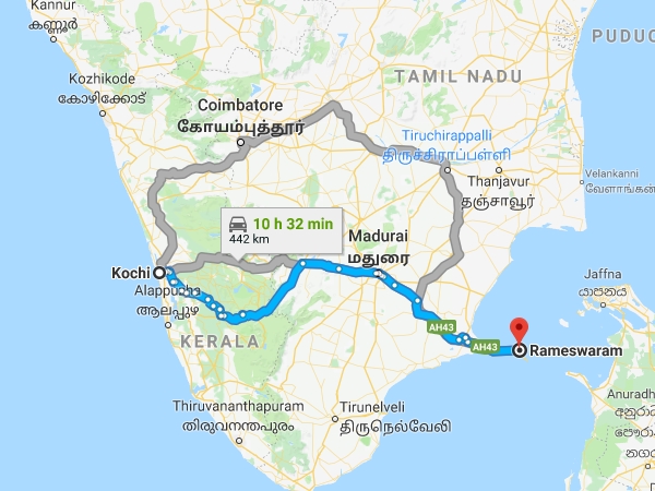 കേരളത്തില് നിന്നും