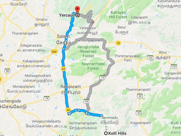 യേര്ക്കാട്-കൊള്ളിമലൈ