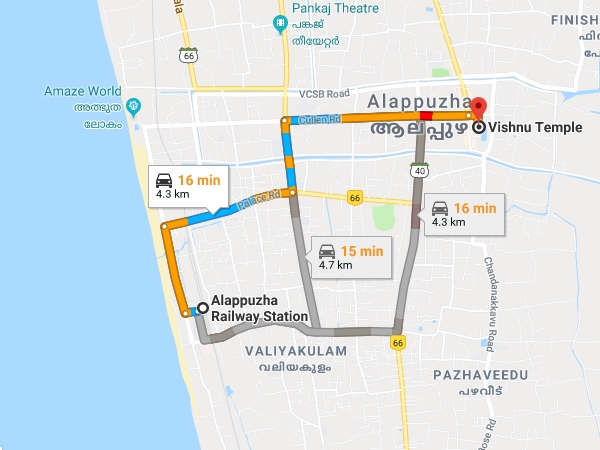 പാലസ് റോഡ് വഴി