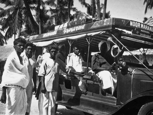 തമിഴ്നാട്ടിലെ ആദ്യ ബസ്