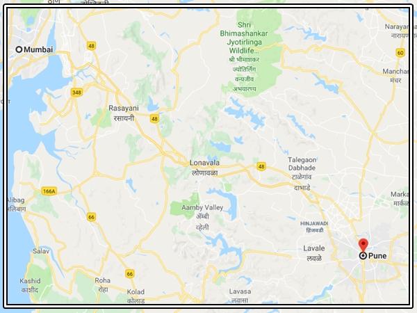 കടന്നു പോകുന്ന സ്ഥലങ്ങള്