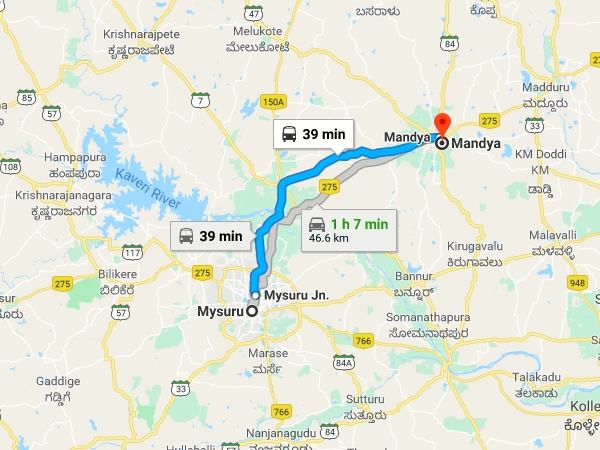 മൈസൂരില് നിന്നും തുടരാം യാത്ര