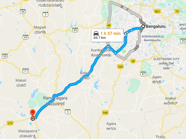 ചന്നാപട്നയില് നിന്നും മഹാനഗരത്തിലേക്ക്