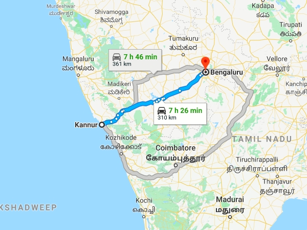 കണ്ണൂരില് നിന്നും