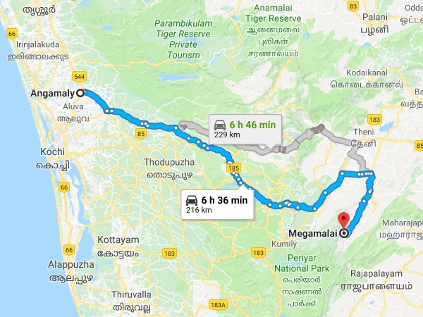 കേരളം വഴി