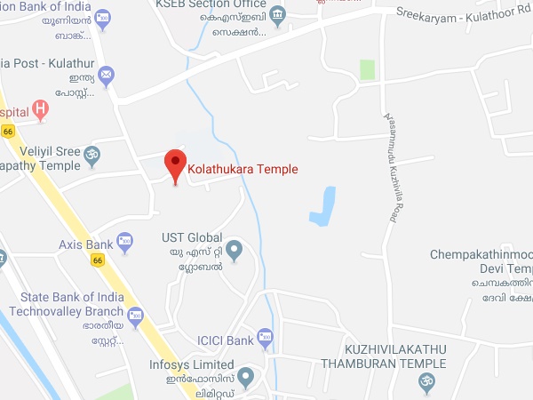 കുളത്തൂര് കോലോത്തുംകര