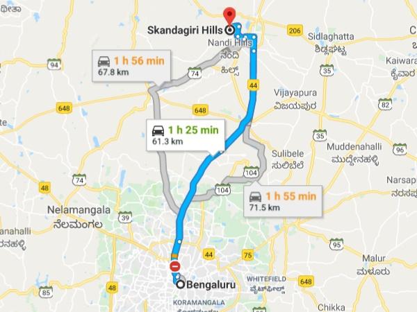 ബെംഗളൂരു-ദേവനഹള്ളി-സ്കന്ദാഗിരി