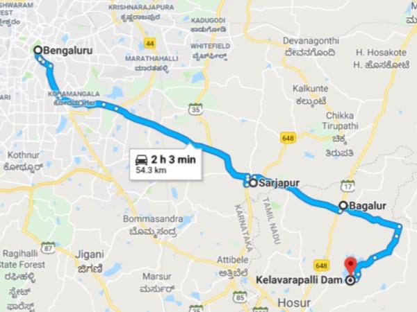 സർജാപൂർ വഴി