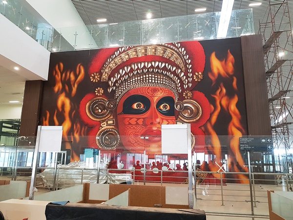 തനിമയും പാരമ്പര്യവുമായി ചുവർ ചിത്രങ്ങൾ