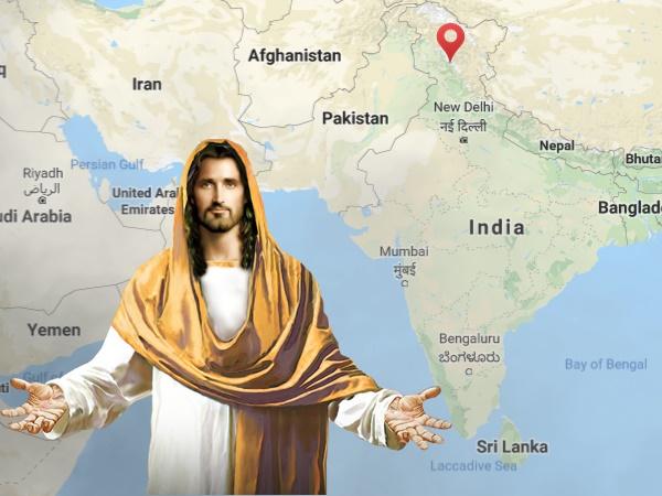 ഭാരതത്തിലെത്തിയ യേശു
