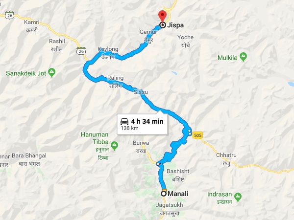 മണാലിയിൽ നിന്നും ലേയിയേക്ക്