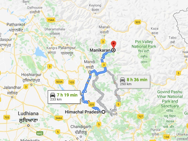 മണികരണിലെത്താൻ