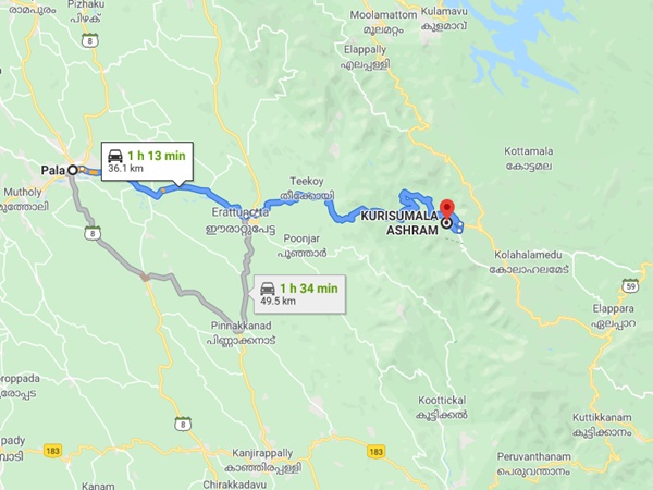 എത്തിച്ചേരുവാന്