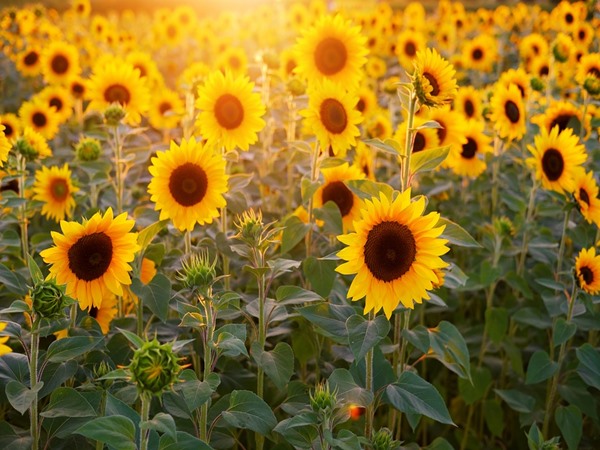 Sun Flower Fields in Alappuzha Sun Flower Fields in Alappuzha